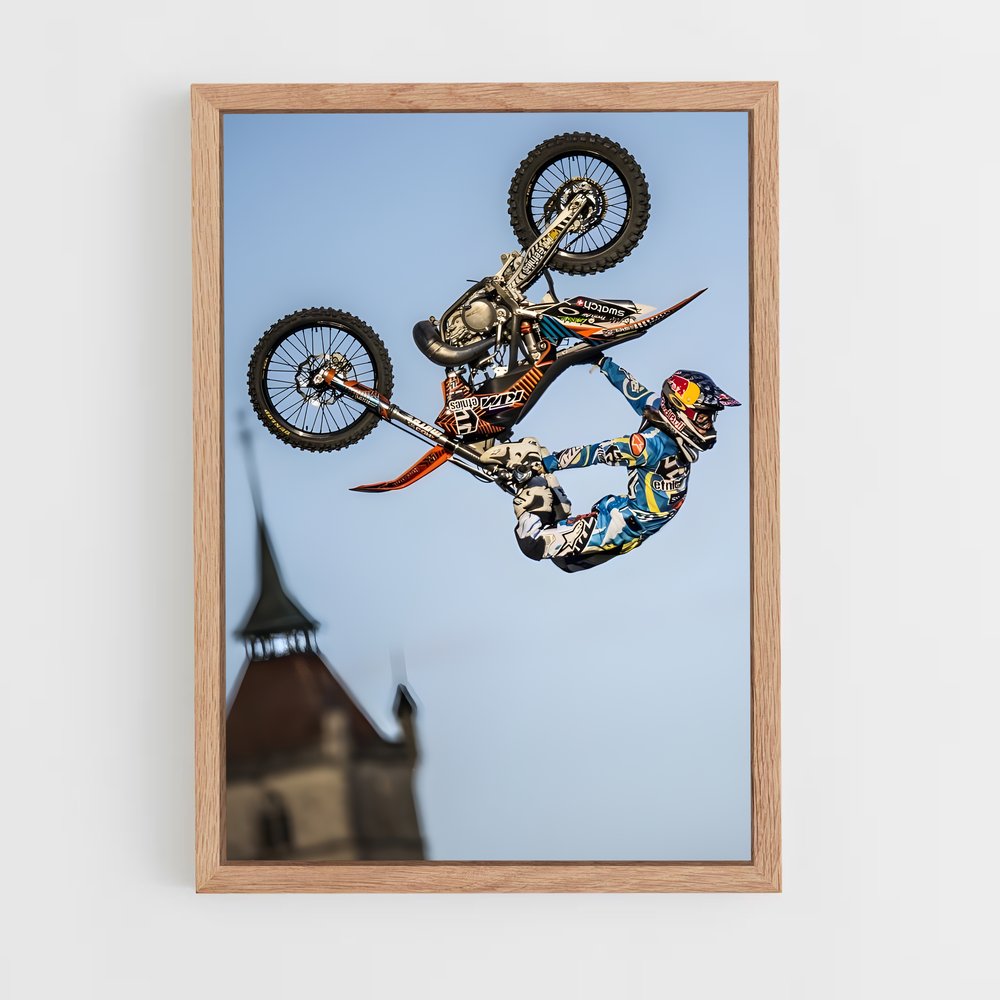 Poster Levi sherwood – affiche Motocross freestyle (vue 4)